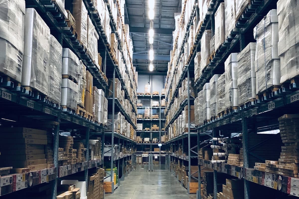 Warehouse storage and cargo handling